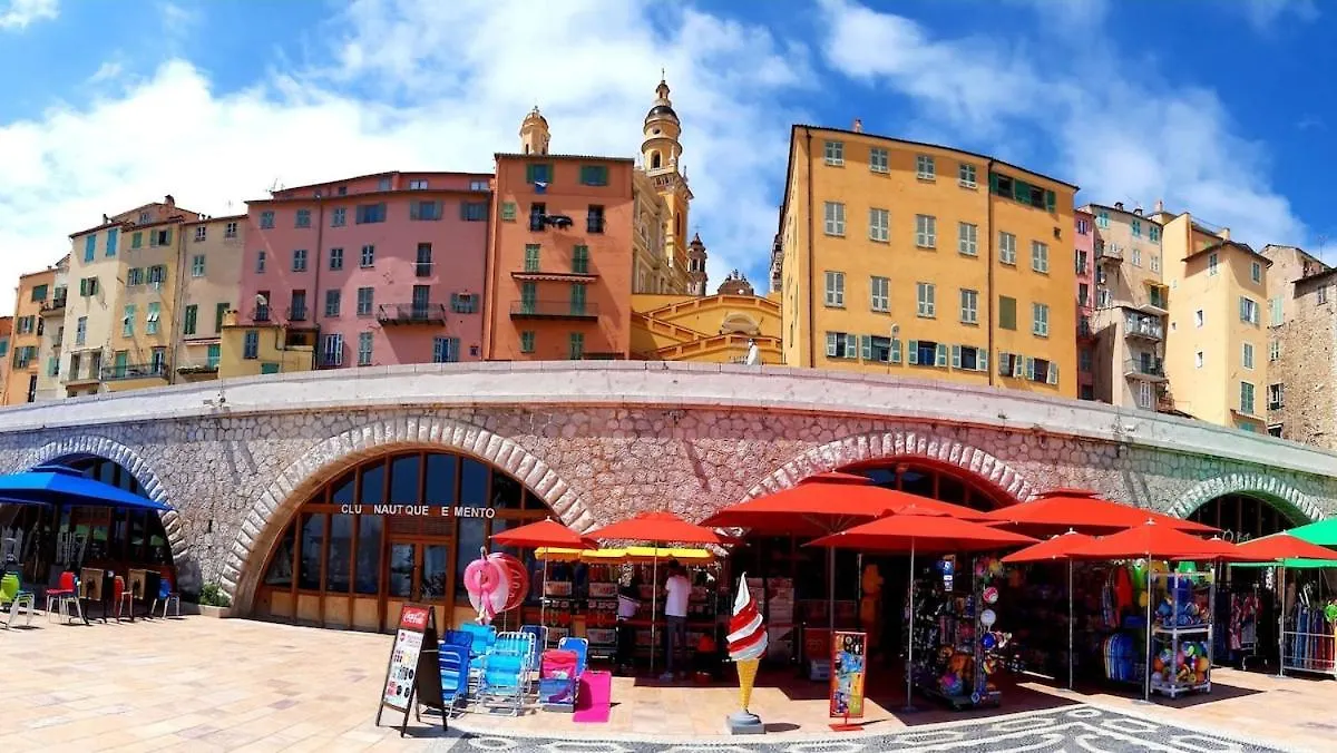 Studio Menton Garavan Vue Sur Mer Apartamento