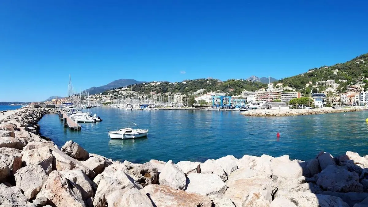 Apartment Studio Menton Garavan Vue Sur Mer France